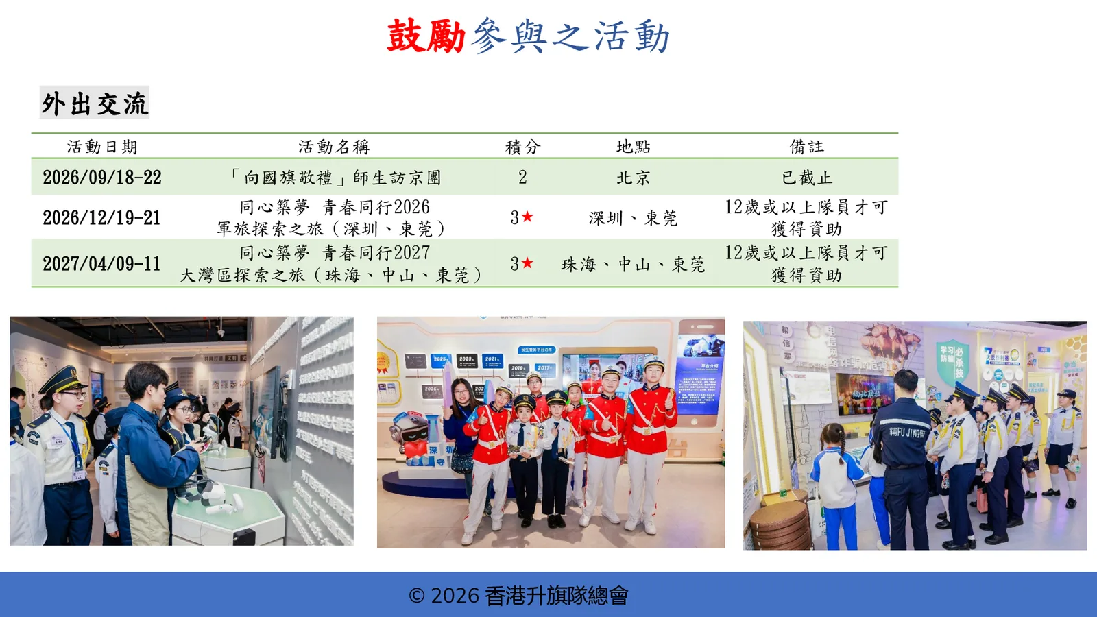 2026-27年度 中小學升旗隊發展簡介會 - 第 34 頁
